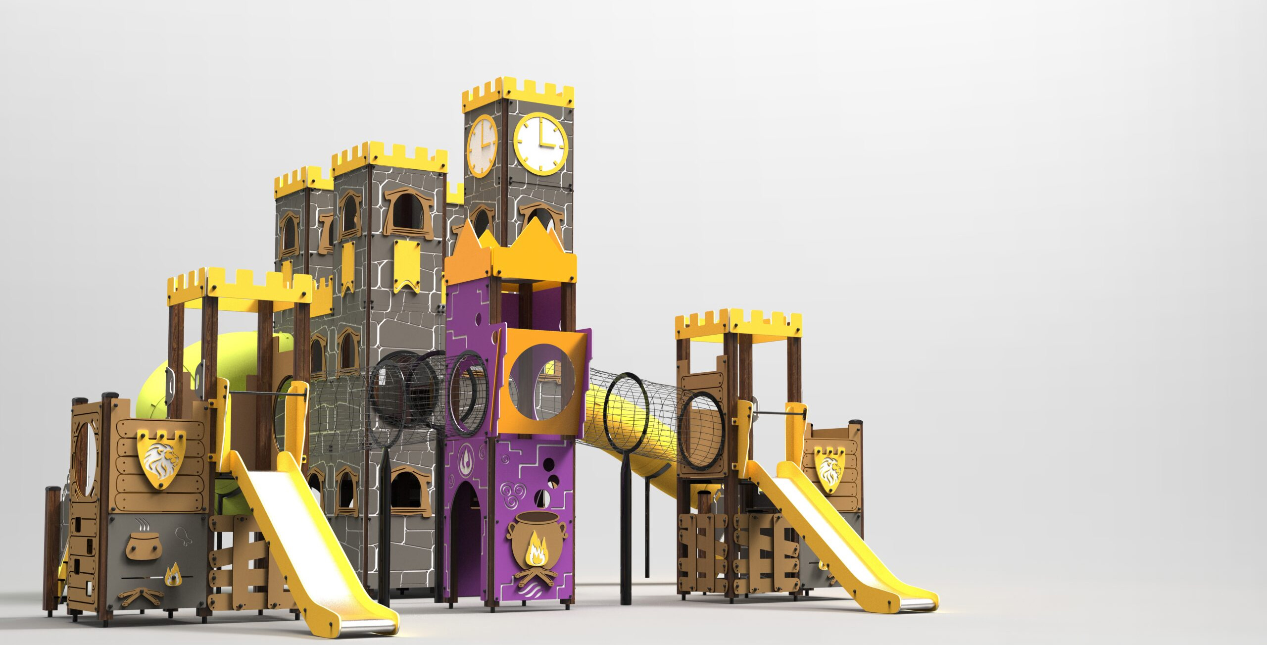 Детские площадки серии "Мир замков"